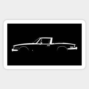 Triumph Stag Silhouette Sticker